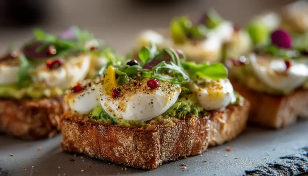 recette toast avocat mozzarella