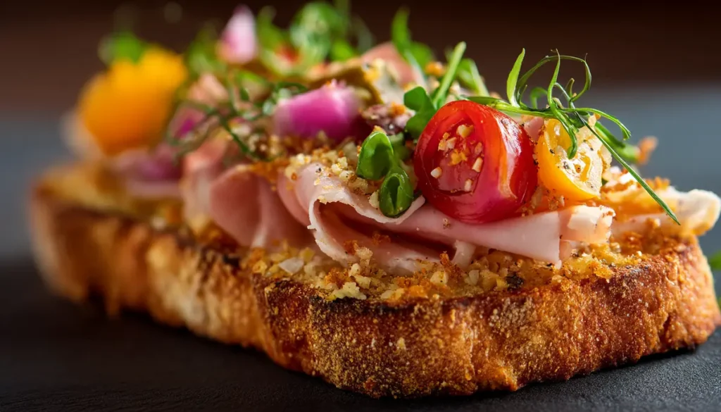 recette toast jambon