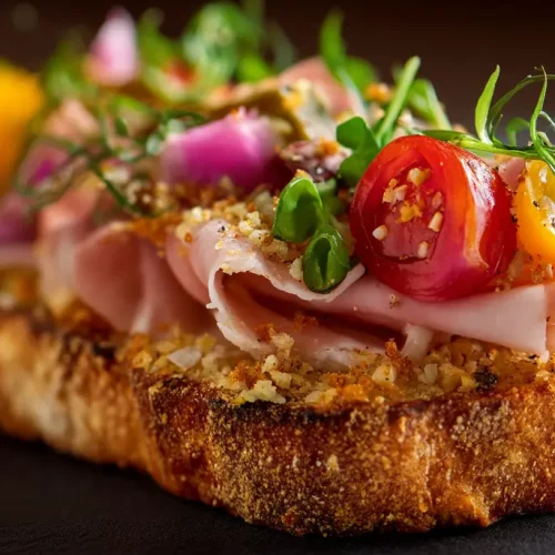 recette toast jambon