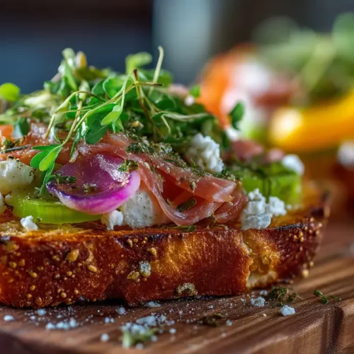 recette toast thon
