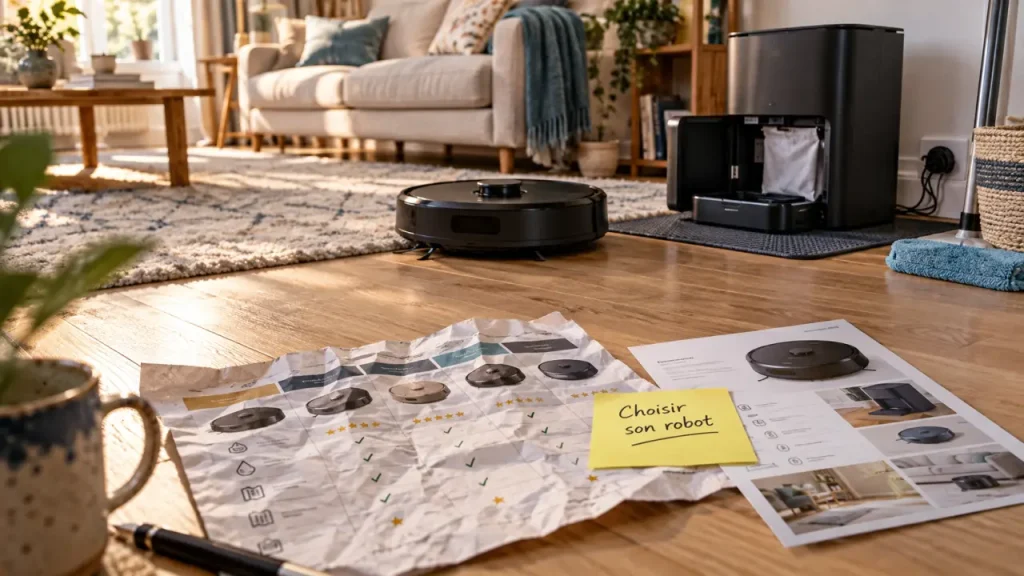 Aspirateur robot Amazon pour sols propres