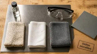 Chiffon de nettoyage industriel réutilisable ou jetable, chiffons et microfibre en atelier