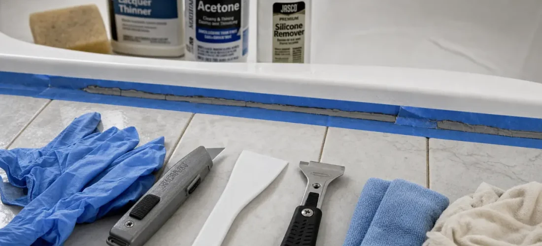 Comment enlever silicone sans rayer baignoire et carrelage