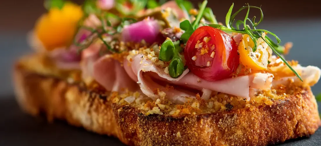 recette toast jambon